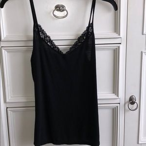 Loose Black Cami